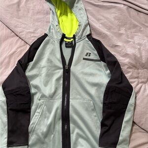 Russell Athletic Kids' Gray and Black Raincoat